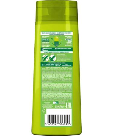 Garnier Shampoo against dandruff 2 in 1 for all types of hair 250 ml - Buy Online on GoSupps.com