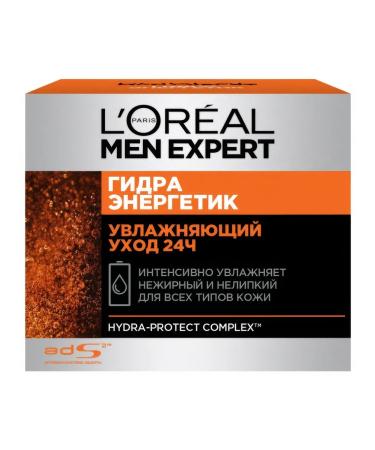L'Oreal Paris Cream MEN Expert Hydra Energetic for Faces Male 50 ml