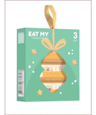 Eat My Moisturizing lip balm 3 pcs - Buy Online on GoSupps.com