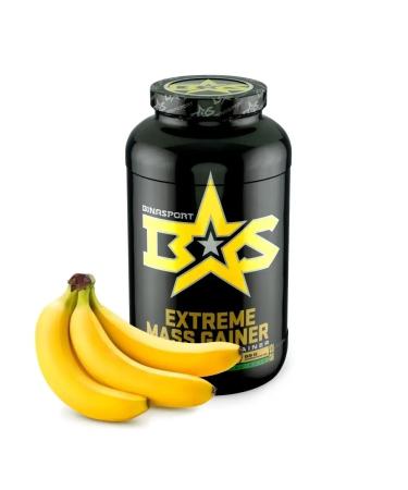 Binasport Extreme Mass Gainer 1500 g with a banana taste