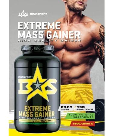Binasport Extreme Mass Gainer 1500 g with chocolate taste - Buy Online on GoSupps.com