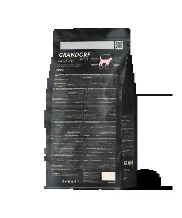Grandorf Fresh adult cat food with duck - 2 pcs 400 - Buy Online on GoSupps.com