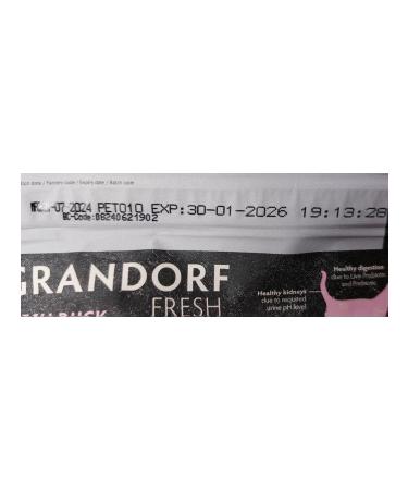 Grandorf Fresh adult cat food with duck - 2 pcs 400 - Buy Online on GoSupps.com
