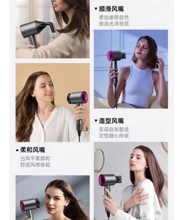 Feng for a professional hair with 5 nozzles and ionization - Buy Online on GoSupps.com