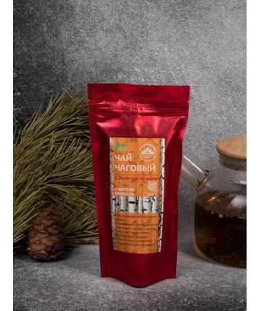 Forestry factory Chag's tea "with a golden root" Baikal 90 gr - Buy Online on GoSupps.com