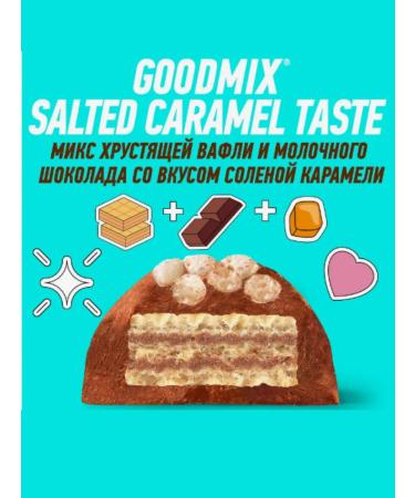 GoodMix Assorted chocolate bars Gudmix. 5 types of 3 pieces - Buy Online on GoSupps.com