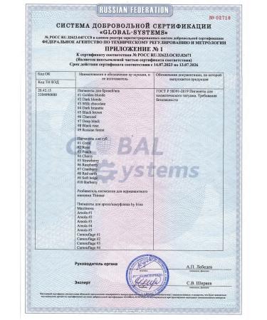 Hanafy Pigment for permanent makeup of the eyelids - Buy Online on GoSupps.com