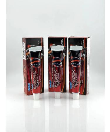 NK1314 Warming balm with poison of scorpion for joints 3pcs - Buy Online on GoSupps.com