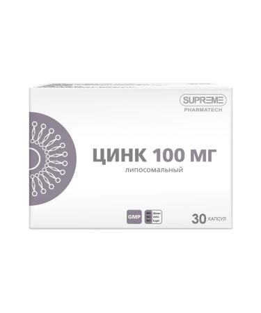 Supreme Pharmatech Liposomal zinc 100 mg 30 pcs - Buy Online on GoSupps.com