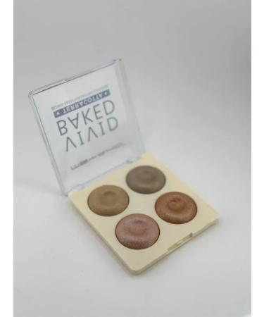 PNA Palette of highlighters with a radiance for face makeup tone 2 - Buy Online on GoSupps.com