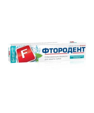 Fluorodent Toothpaste whitening formula 62 g - Buy Online on GoSupps.com