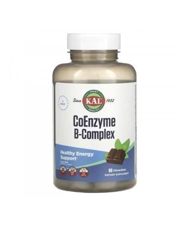KAL Coenzyme B Complex - B complex Coenzym 60 Zhev. tablets