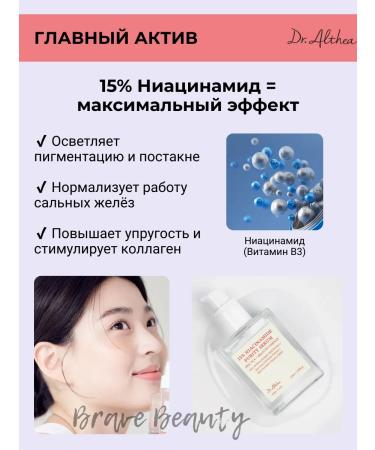 Dr Althea Niacinamide Purity Serum - Buy Online on GoSupps.com