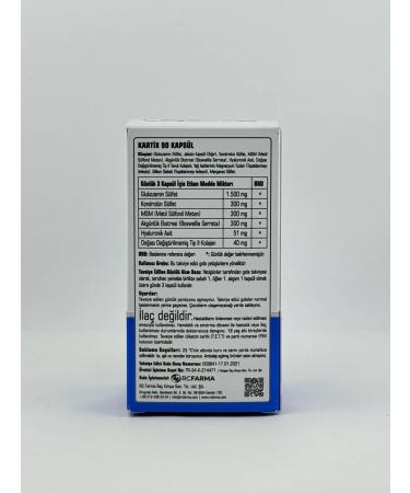 RC FARMA Capsules for joints and ligaments glucosamine chondroitin MSM - Buy Online on GoSupps.com
