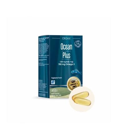Orzax Omega 3 Plus 780mg omega 30 capsules