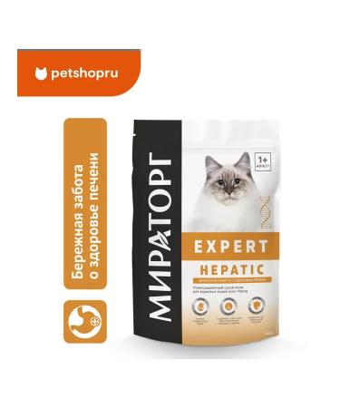 Miratorg Dry food for adult cats of all breeds of liver health 400g