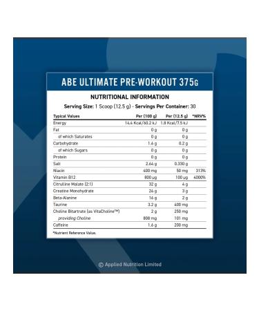 APPLIED NUTRITION The ABE Ultimate Baddy Berry 375 g of - Buy Online on GoSupps.com