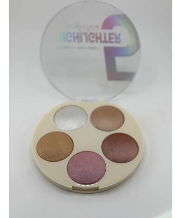 ice store Palette of highlighters and blush 5 shades for - Buy Online on GoSupps.com