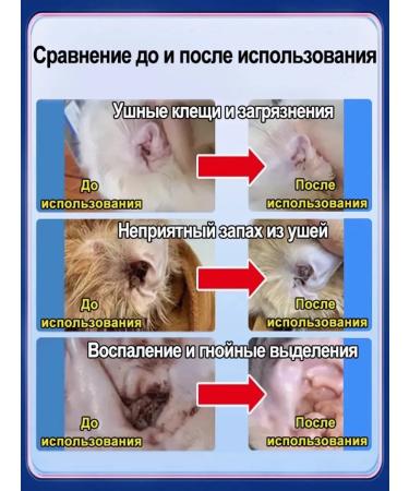 Drops from the ear tick for cats and dogs 60ml - Buy Online on GoSupps.com