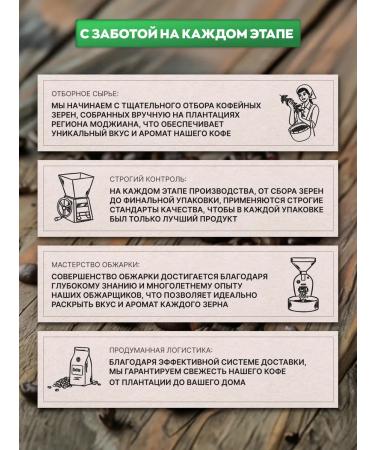 Coffee in Mojiana grains 1 kg - Buy Online on GoSupps.com