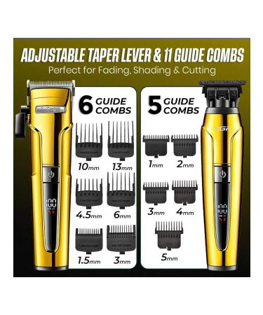3-in-1 Hair Cutting Set Yellow - Buy Online on GoSupps.com