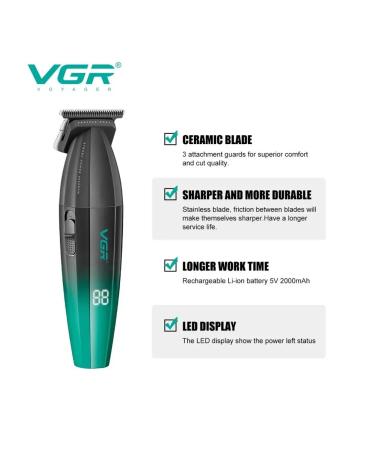 Trimmer for hair cutting V-906 Golden - Buy Online on GoSupps.com