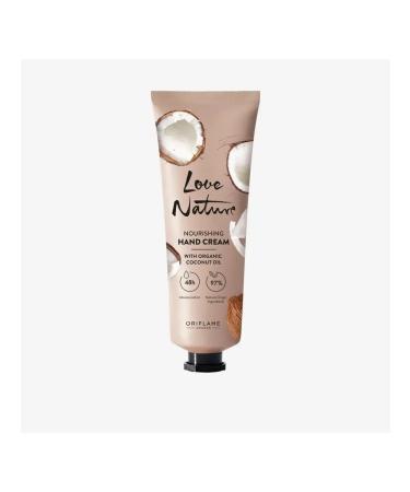 Oriflame Nutrient hand cream with coconut oil Love Nature 75 ml - Buy Online on GoSupps.com