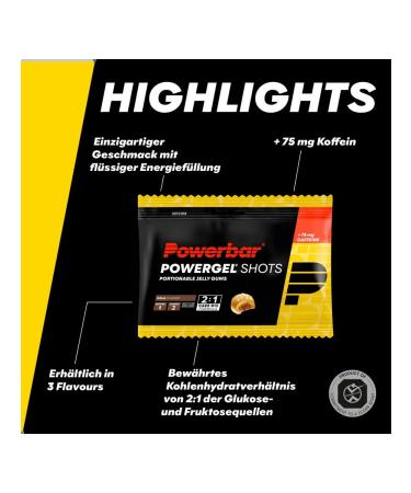 Powerbar Chewing sweets Powergel Shot -24x60g Cola - Buy Online on GoSupps.com