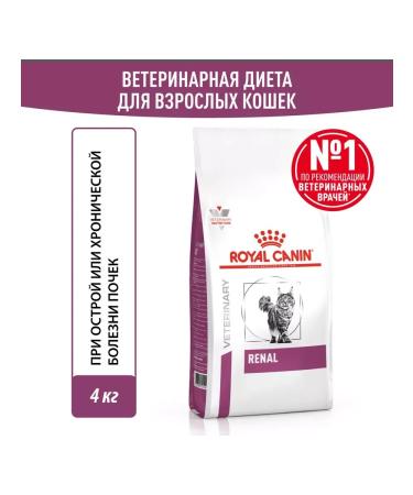 ROYAL CANIN Cat food dry Renal Renal 4 kg - Buy Online on GoSupps.com