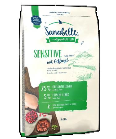 Sanabelle Sensitive cat food (chicken) 8 kg