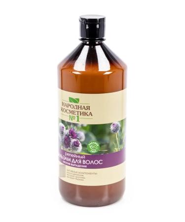 Folk cosmetics No 1 Hair balm is burdock against falling out 1l - Buy Online on GoSupps.com
