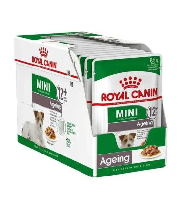 ROYAL CANIN Wet feed for dogs Mini Ageing 8+ 12 x 85 g - Buy Online on GoSupps.com