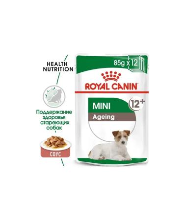 ROYAL CANIN Wet feed for dogs Mini Ageing 8+ 12 x 85 g - Buy Online on GoSupps.com
