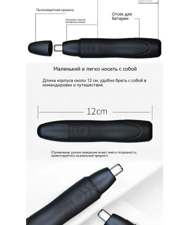 Trimmer for hair on the nose spare head - Buy Online on GoSupps.com