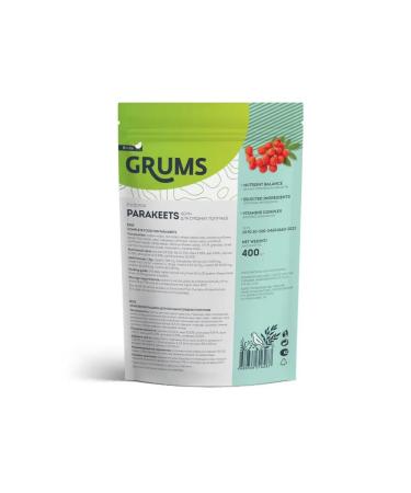 Grums Feed for medium parrots 400 g 3 pcs - Buy Online on GoSupps.com
