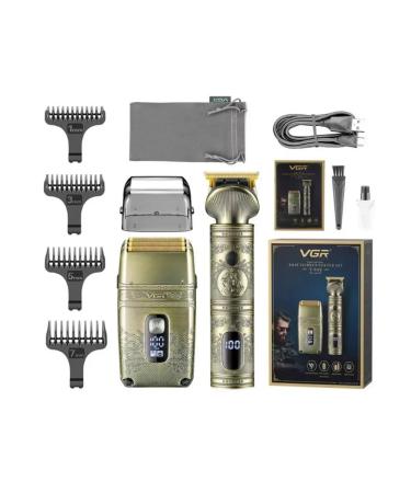 VGR Shaving set Trimmer + razor V-649 - Buy Online on GoSupps.com