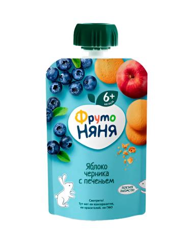 Frutonyanya Assorted puree + pieces + cookies + bar 6pcs in a set - Buy Online on GoSupps.com