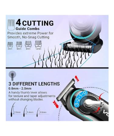 Mask for hair cutting men's wireless VGR - Buy Online on GoSupps.com