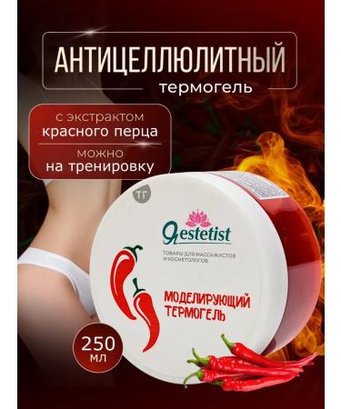 I am an esthetician Anti -cellulite modeling thermo body gel