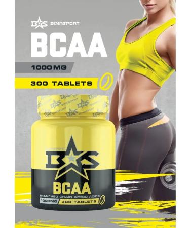 Binasport Amino acids in the BCAA tablets 300 tablets. 1000 mg