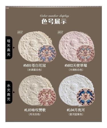 Highlighter L03 Beautiful color Z840 - Buy Online on GoSupps.com