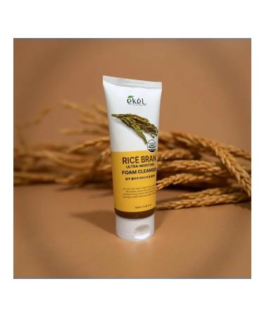 EKEL Rice Bran Foam Cleanser Rice bran
