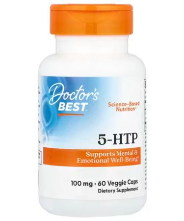 Doctor's Best 5-HTP 5-hydroxitriptophan 100 mg 60 capsules
