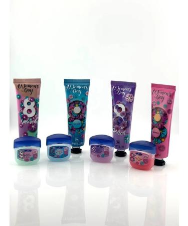 Brand CHNR A set of hand and lip balm creams
