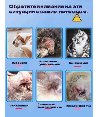 Drops from the ear tick for a koshk and a dog in the ears of 180 ml - Buy Online on GoSupps.com