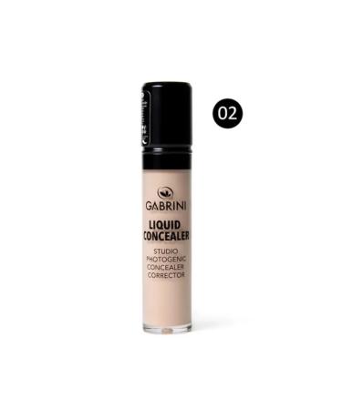 Conceler "Liquid Concealer" Gabrini 02 light-beige