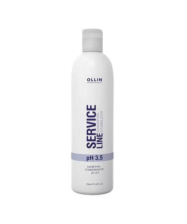 OLLIN PROFESSIONAL Service Line shampoo PH 3.5 250 ml color stabilizer