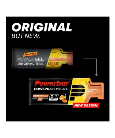 Powerbar Energy Gel Powergel Original Tropical Fruit 24*41g - Buy Online on GoSupps.com