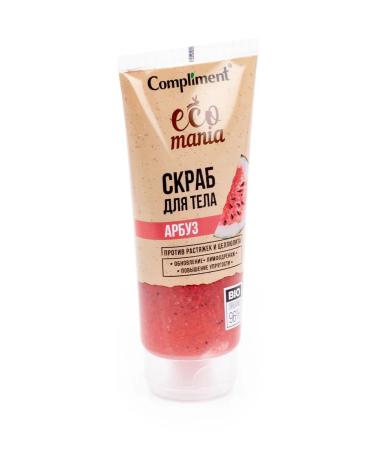 Compliment Ecomani body scrub with watermelon 200ml 2 pcs - Buy Online on GoSupps.com