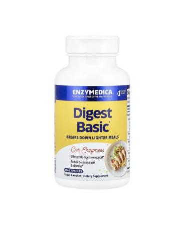 enzymedica Digestive enzymes Digest Basic 180 capsules